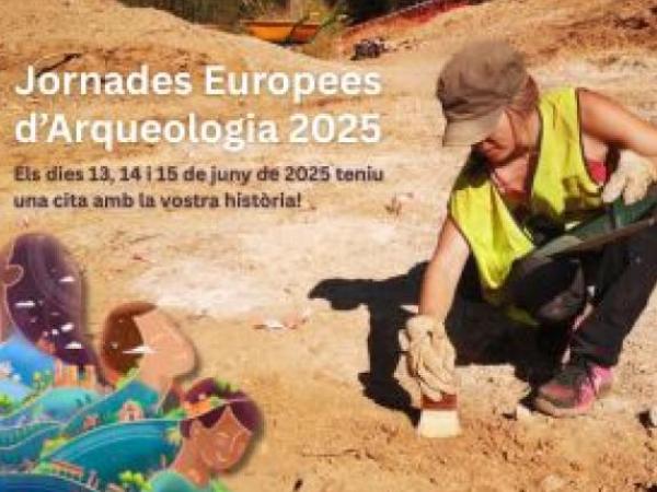 Visita als treballs arqueològics a Les Ferreres