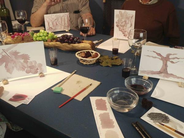 Activitat adults Tinta i vi 