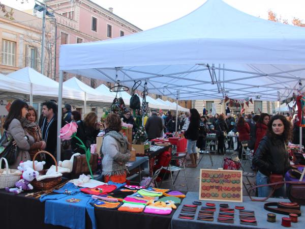 Mercat de Nadal a la Plaça de la Vila