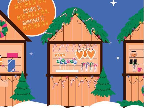 Mercat de Nadal a Sant Vicenç dels Horts 