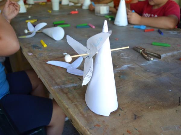 Construïm un molinet de vent!