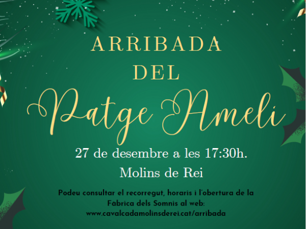 Arribada del Patge Amelí