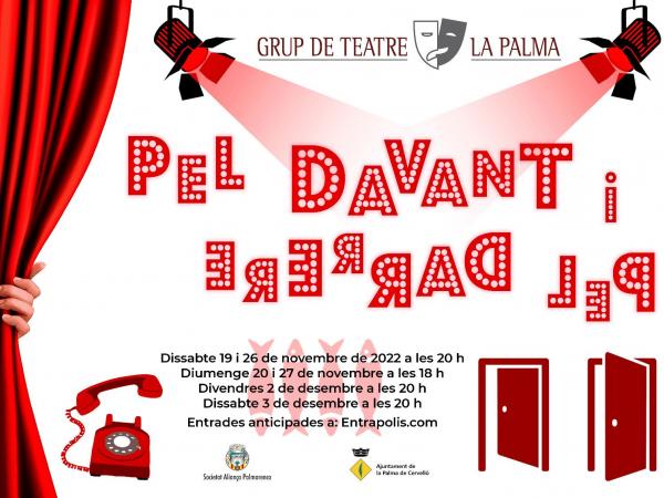 Obra de teatre "Pel davant i pel darrera"