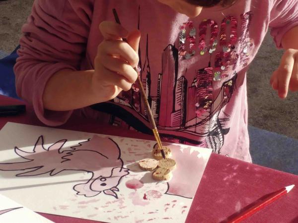 Tinta i Vi, Estudi d'art