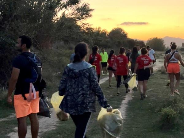 Splau organitza un 'plogging' a l'entorn del riu Llobregat amb l'objectiu de recollir més de 600 kg de residus