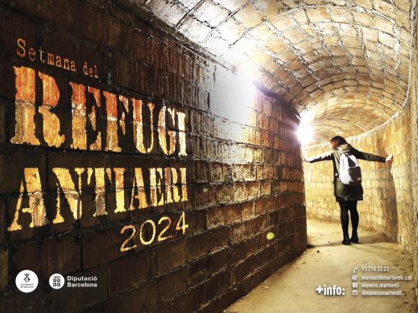 Xerrades “Refugis antiaeris: la defensa passiva durant la Guerra Civil” i visites guiades al refugi antiaeri