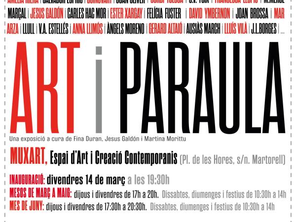 Visita comentada i inauguració de l'Exposició "Art i Paraula"