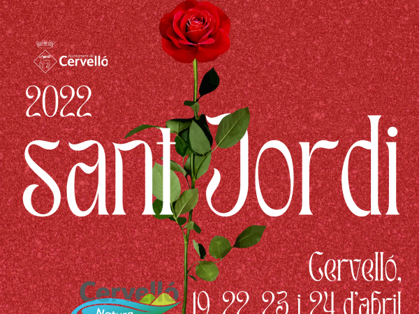 Sant Jordi 2022 a Cervelló