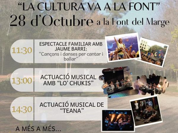 LA CULTURA VA A LA FONT