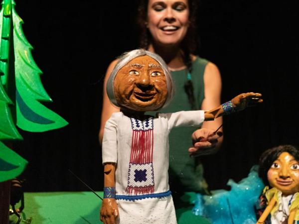 Espectacle titelles. Rigoberta i el Windigo