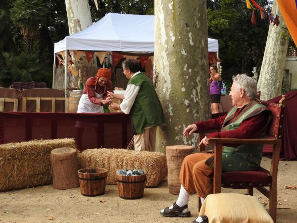 XII Sancti Felicis, festa medieval als jardins del Palau Falguera