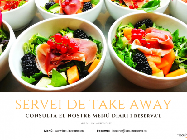 Servei Take Away La Cuina Sana
