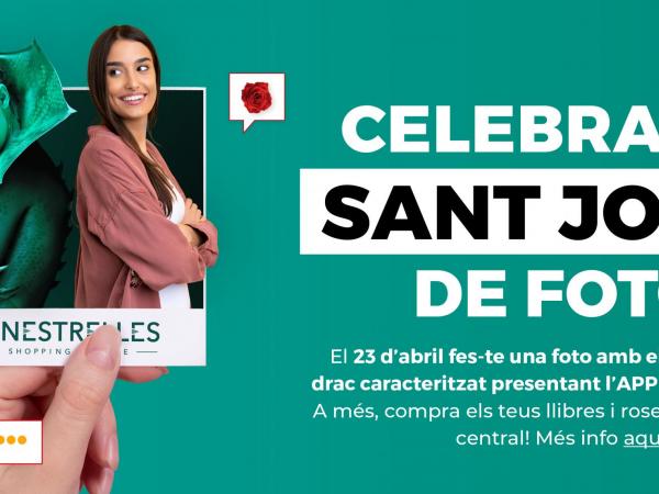 Sant Jordi a Finestrelles Shopping Centre