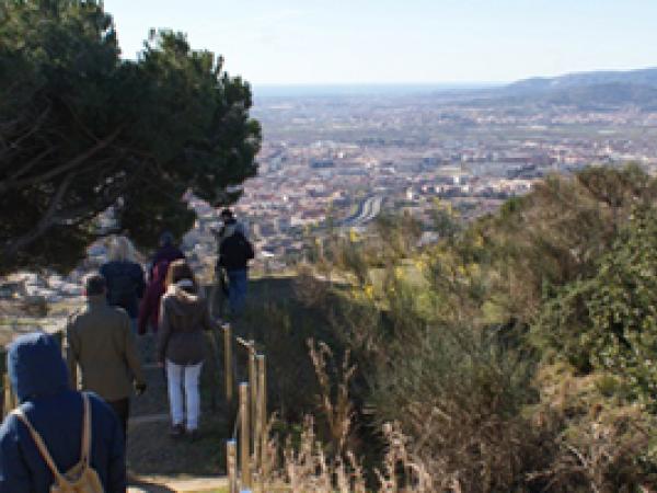 Itinerari a la bateria antiaèria de Sant Pere Màrtir 