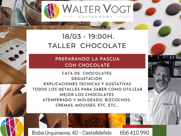 Taller Gastronómico de Chocolate Walter Vogt Estudio