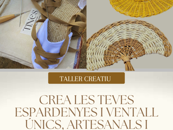 Crea les teves espardenyes i ventall  