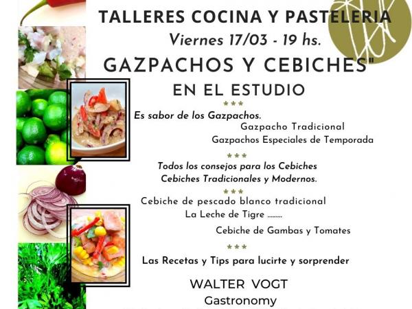 Talleres Gastronómicos - Taller Cebiches y Gazpachos