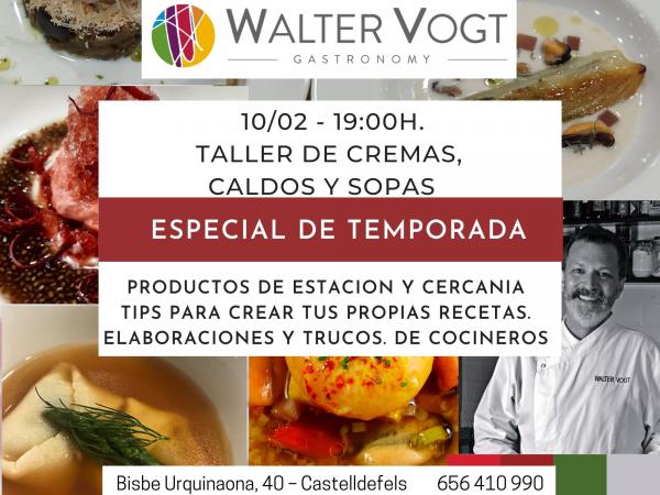 Taller de Caldos, Sopas y Cremas 