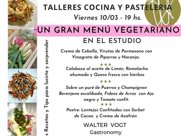Taller Menú Vegetariano
