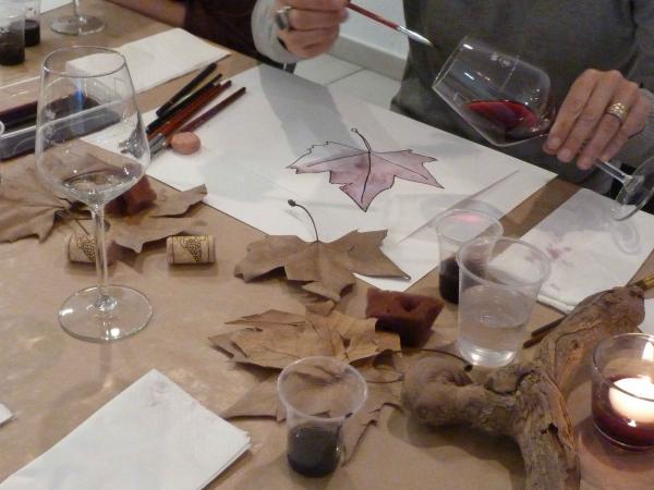 Taller de Pintura amb Vi