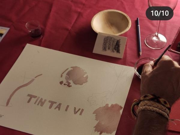 PINTEM AMB VI? Vine a l’Estudi d’Art TINTA I VI