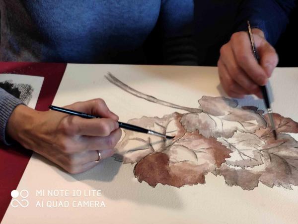 ROMÀNTIC ART, pintura amb vi per a parelles