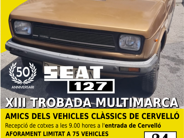 XIII Trobada multimarca de vehicles clàssics