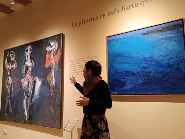 Visita comentada a l’exposició permanent "Muxart, color i composició"