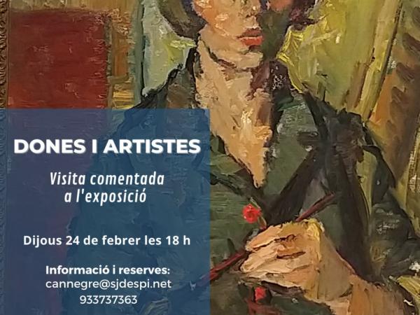 Visita guiada a l'exposició "Dones i Artistes"
