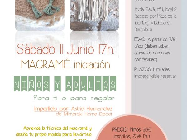 MACRAMÉ iniciación