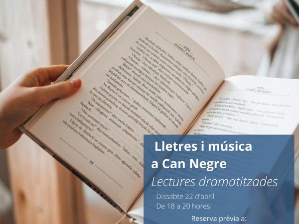 Lletres i música a Can Negre