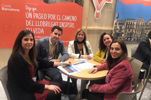 Turisme Baix Llobregat FITUR amb l'Agencia Catalana de Turisme