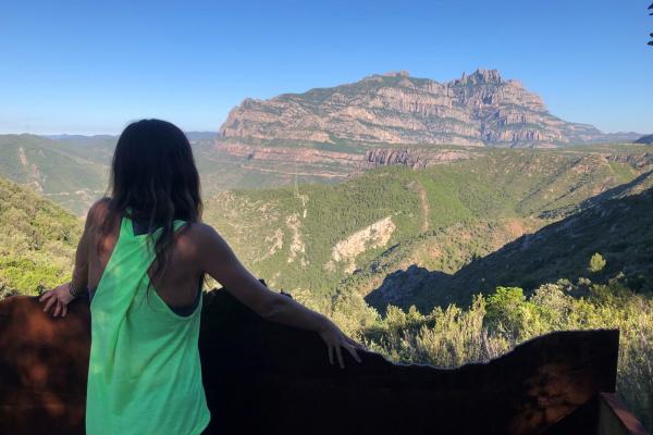 Els visitants ja poden gaudir del ‘balcó’ d’Olesa de Montserrat 
