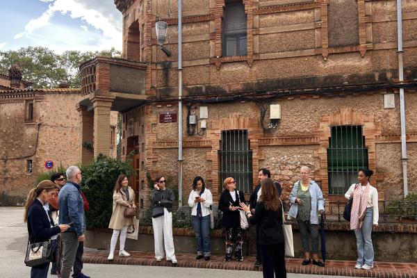 Presstrip Hesperia Colònia Güell 