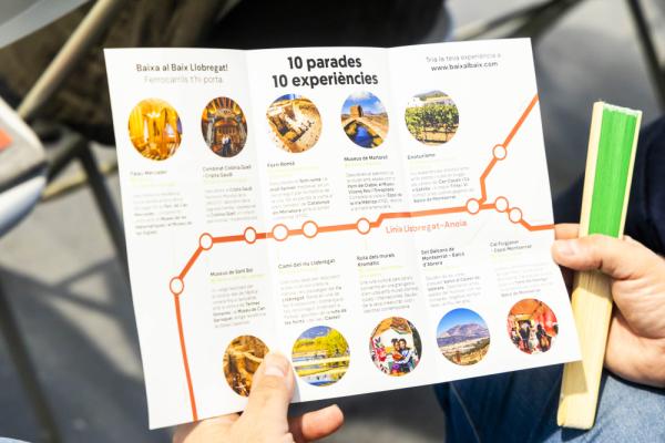 El Consorci de Turisme i Ferrocarrils de la Generalitat de Catalunya impulsen la campanya “Baixa al Baix Llobregat, Ferrocarrils t’hi porta”