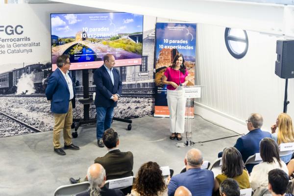 El Consorci de Turisme i Ferrocarrils de la Generalitat de Catalunya impulsen la campanya “Baixa al Baix Llobregat, Ferrocarrils t’hi porta”