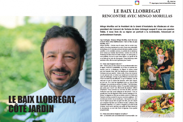 El Baix Llobregat, gran protagonista de la revista francesa “Cap Catalogne”