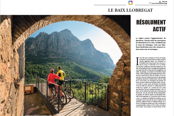 El Baix Llobregat, gran protagonista de la revista francesa “Cap Catalogne”