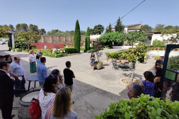 Els Punts d'Informació del Baix Llobregat visiten la finca Ca n'Estella 