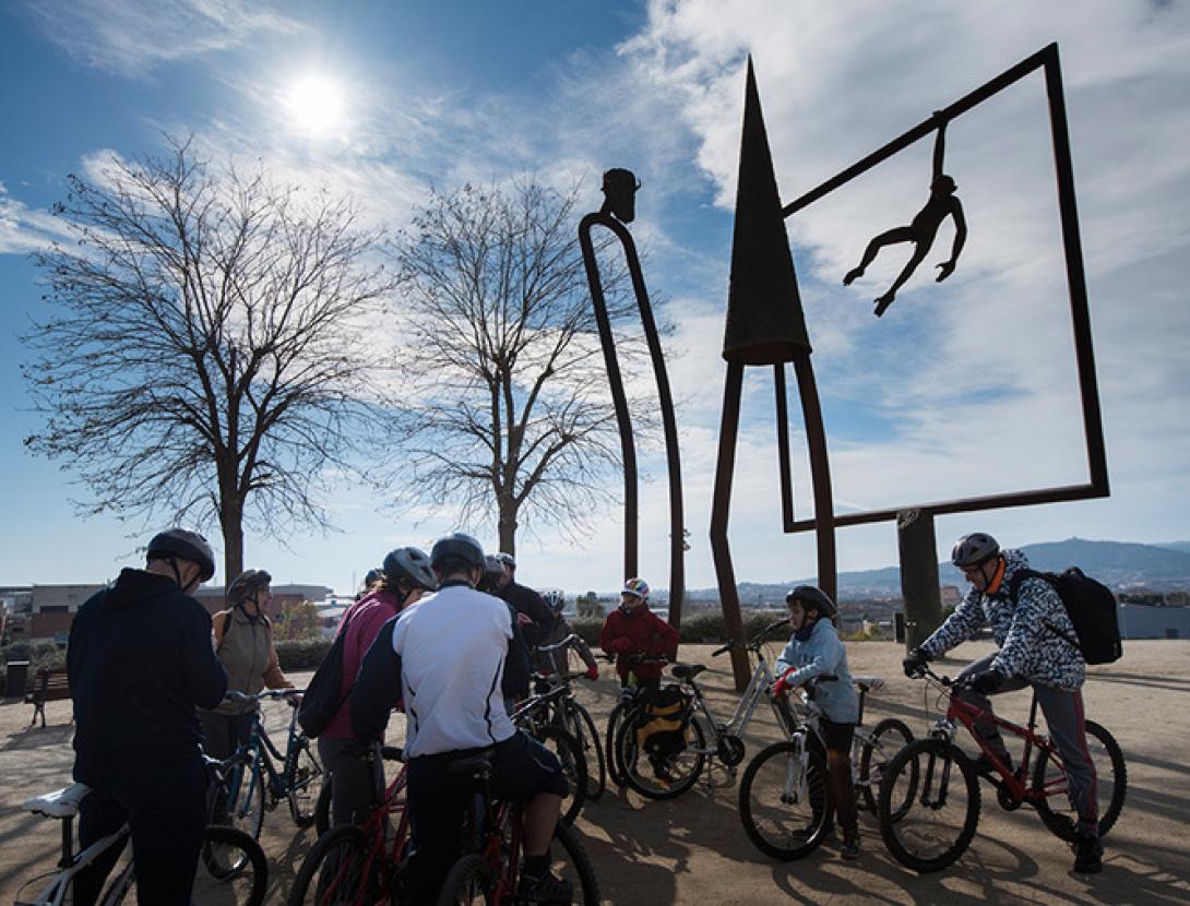 Pedals al parc de la Fontsanta