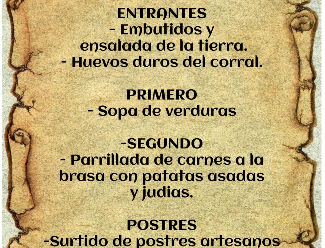 Diumenge 7 de maig. Banquet medieval día de la mare