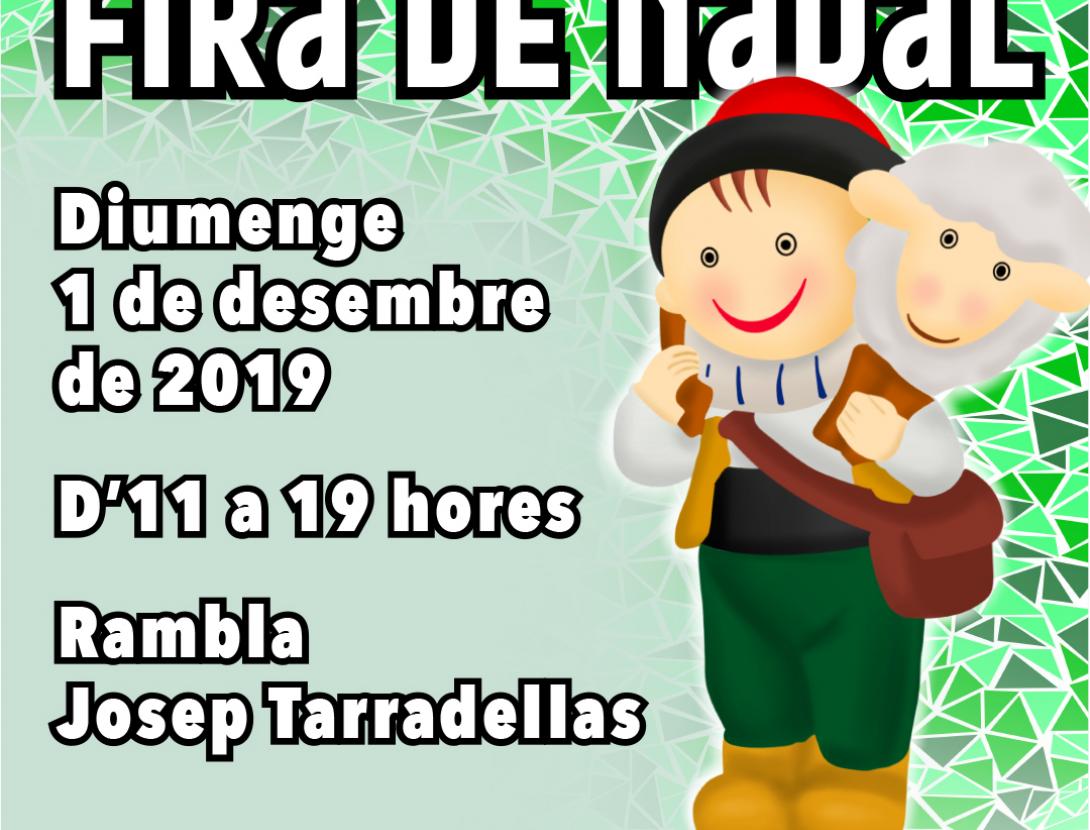 Cartell Fira de Nadal de Cervelló