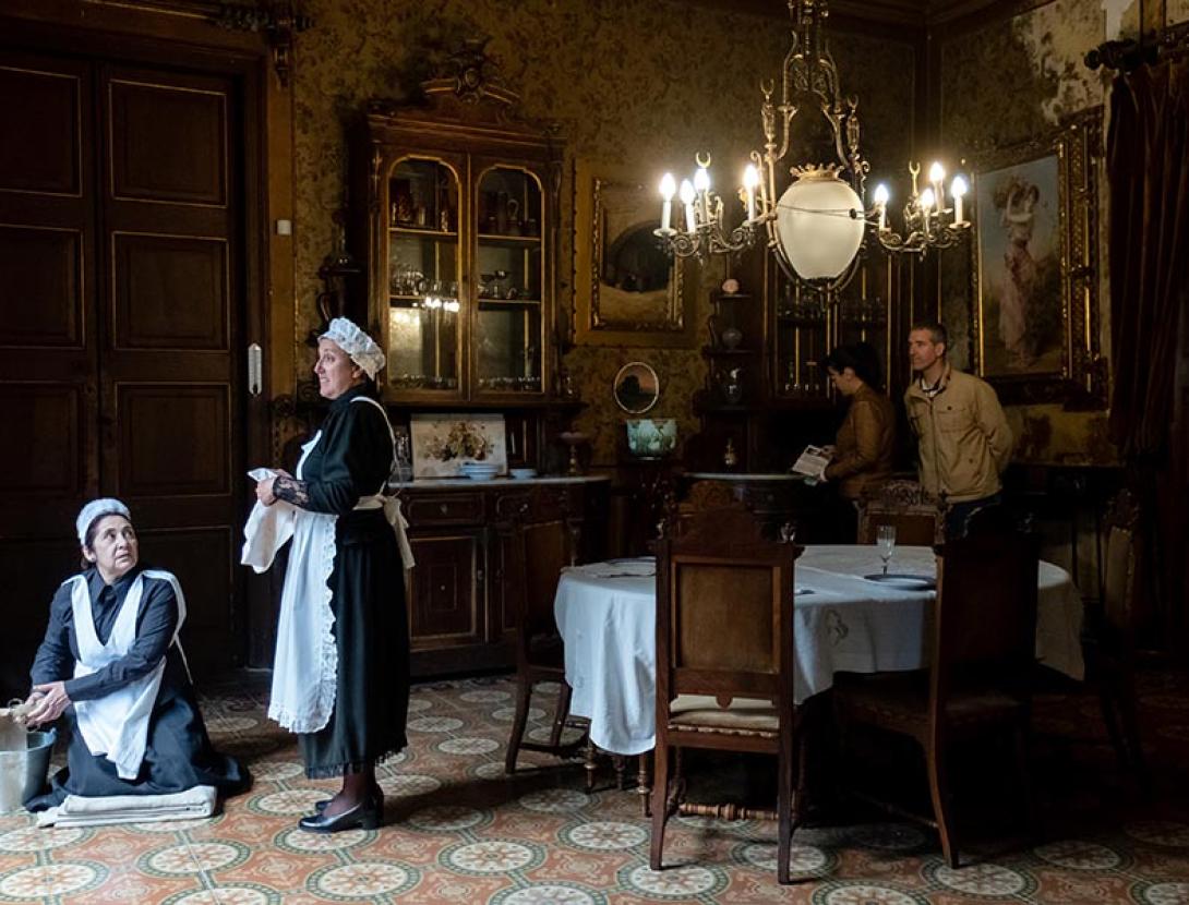Passeu a viure el passat al Museu Palau Mercader. Portes obertes teatralitzada