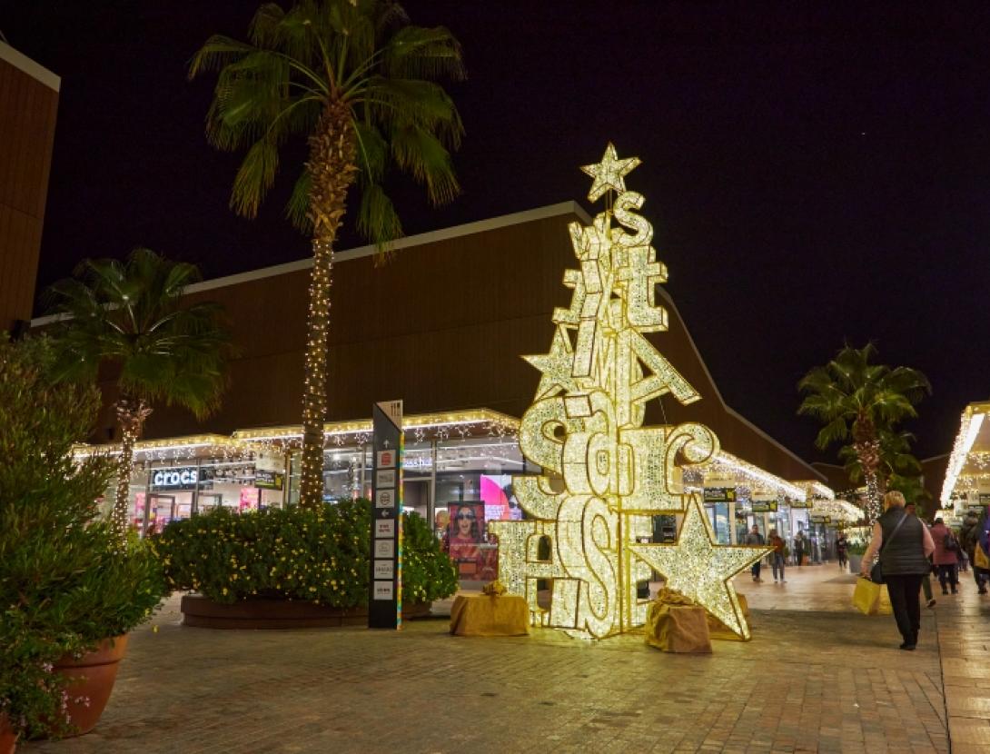 Viladecans The Style Outlets dona la benvinguda al Nadal amb la seva il·luminació nadalenca, sortejos i activitats per a tota la família