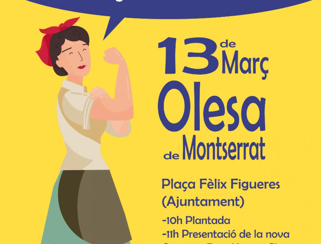 Trobada de gegantes per la igualtat de les dones