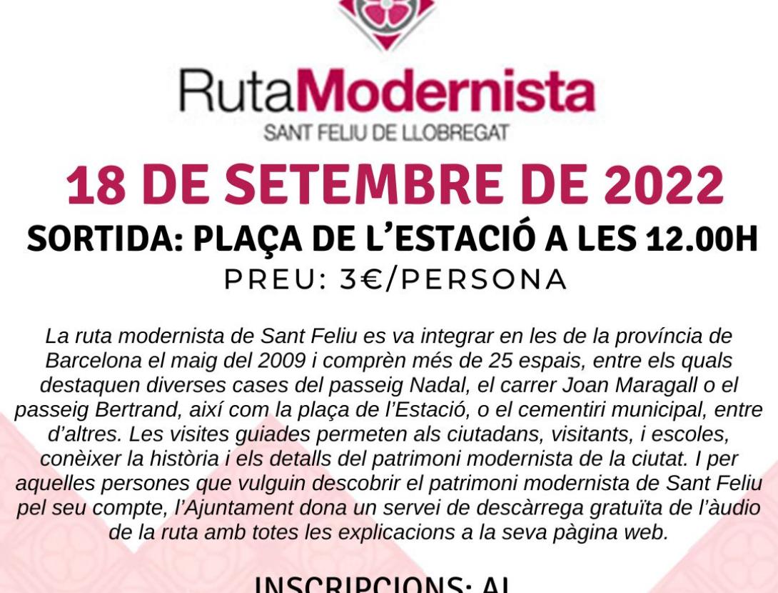 Ruta Modernista de Sant Feliu de Llobregat