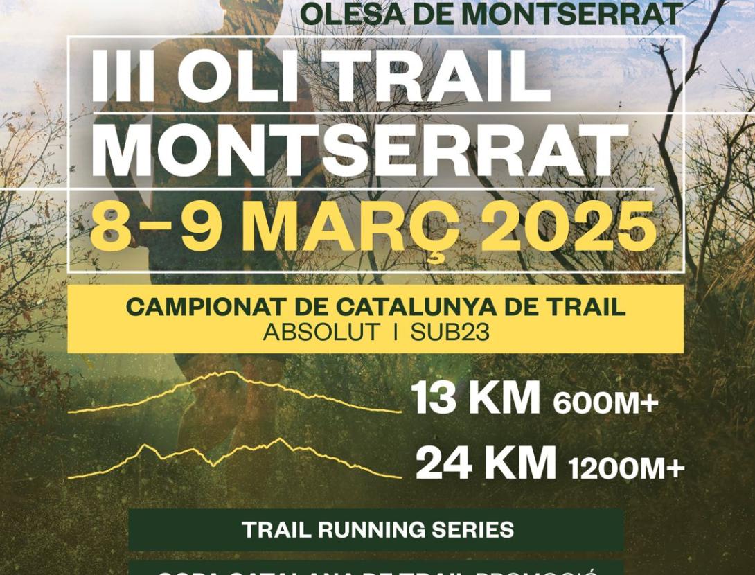 Tercera Oli Trail Montserrat.