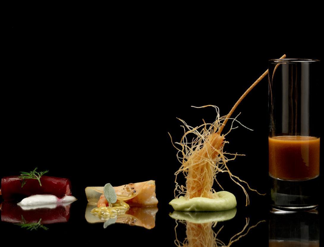 Menú de degustació de carxofes