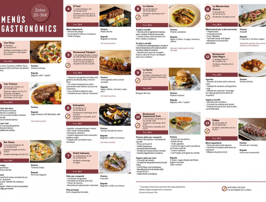 Molins B de gust. 6a Mostra gastronòmica a Molins de Rei