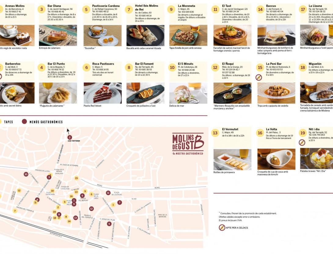 Molins B de gust. 6a Mostra gastronòmica a Molins de Rei